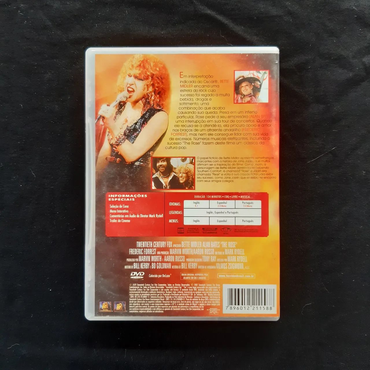 DVD Bette Midler - A Rosa - Foto 2