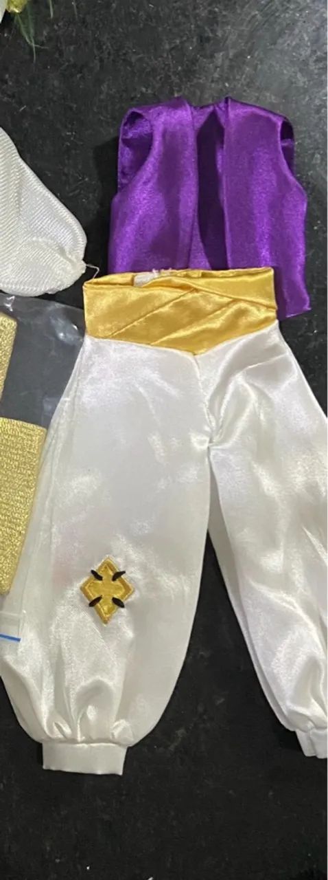 Roupa para boneco Aladdin Disney