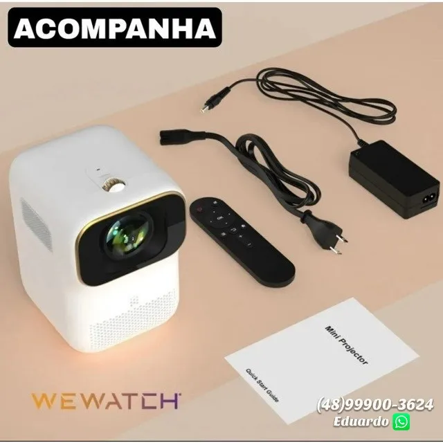 Projetor Wewatch V30 nativo 1080p Novo, lacrada. C/ Garantia