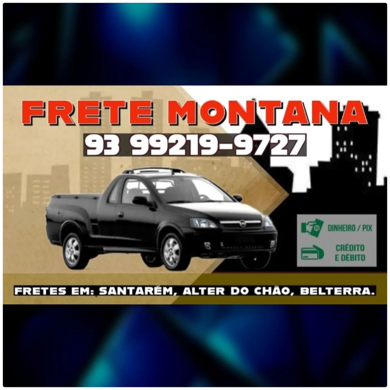 Frete Montana - Santarém, Alter do Chão, Belterra