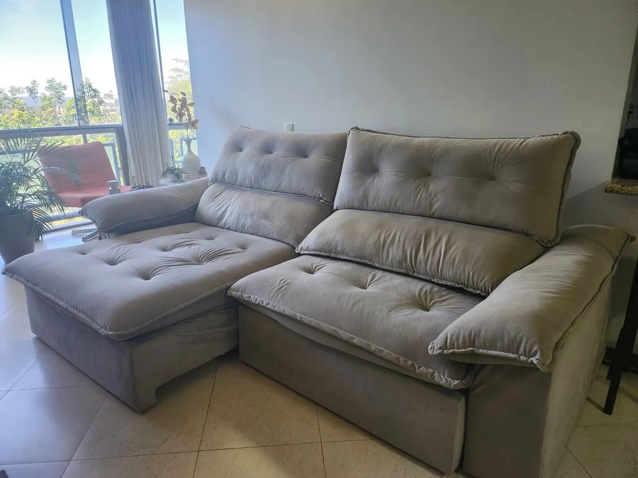 Preço pra fechar! Sofá que é puro conforto | parcele pela OLX