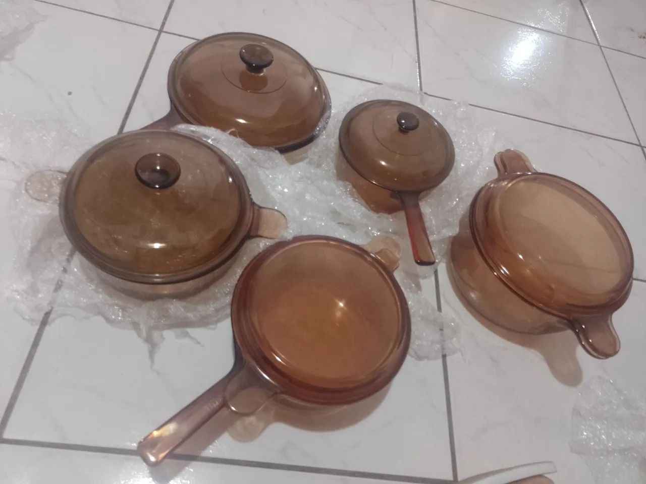 Jogo de Panelas de Vidro Refratário - Foto 2