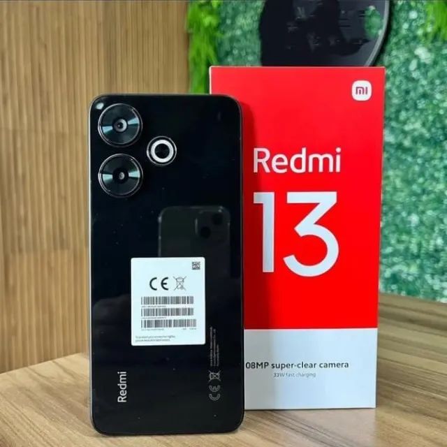 Celular redmi 13 4g 6/128 Preto global 