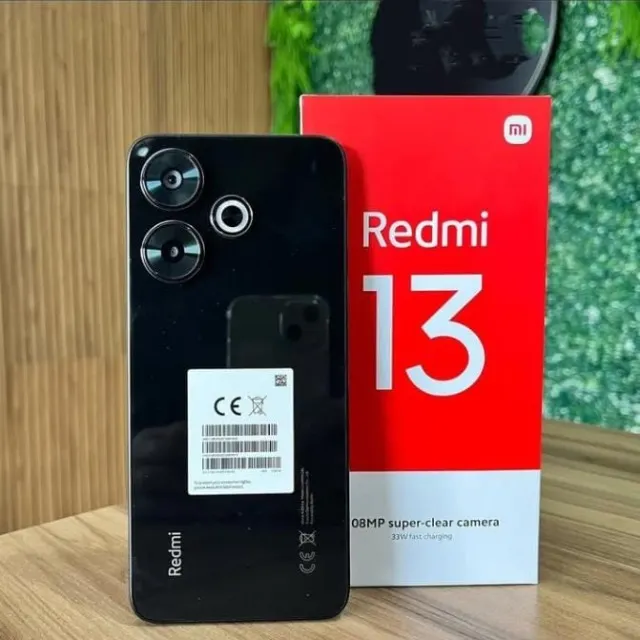 Celular redmi 13 4g 6/128 Preto global