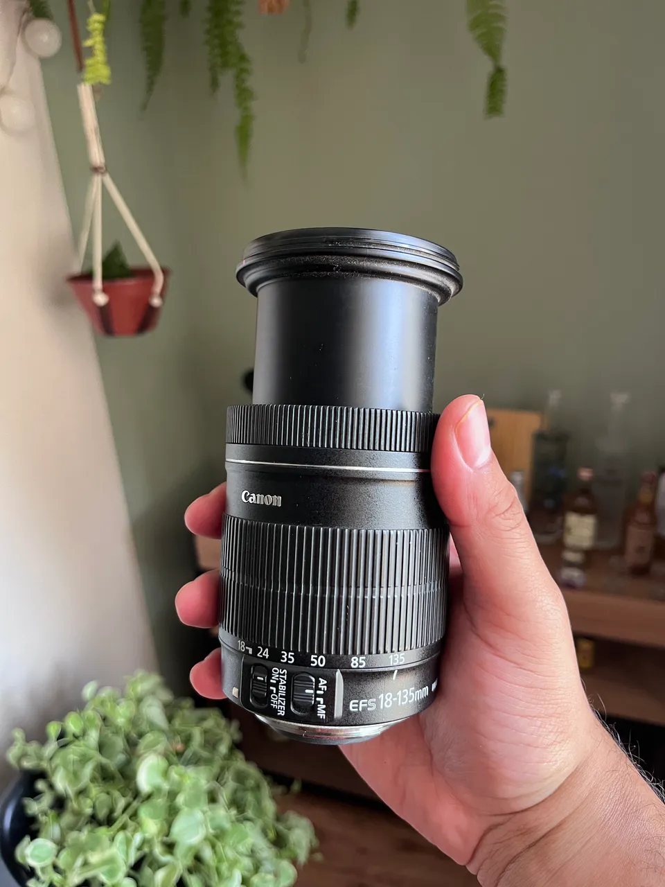 lente canon ef s 18 135mm