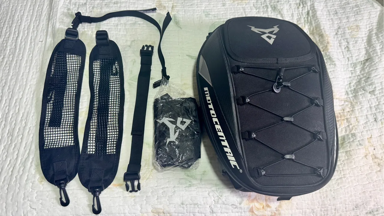 Bolsa/Baú para Motos - Motocentric 37l - 100% a prova d?água