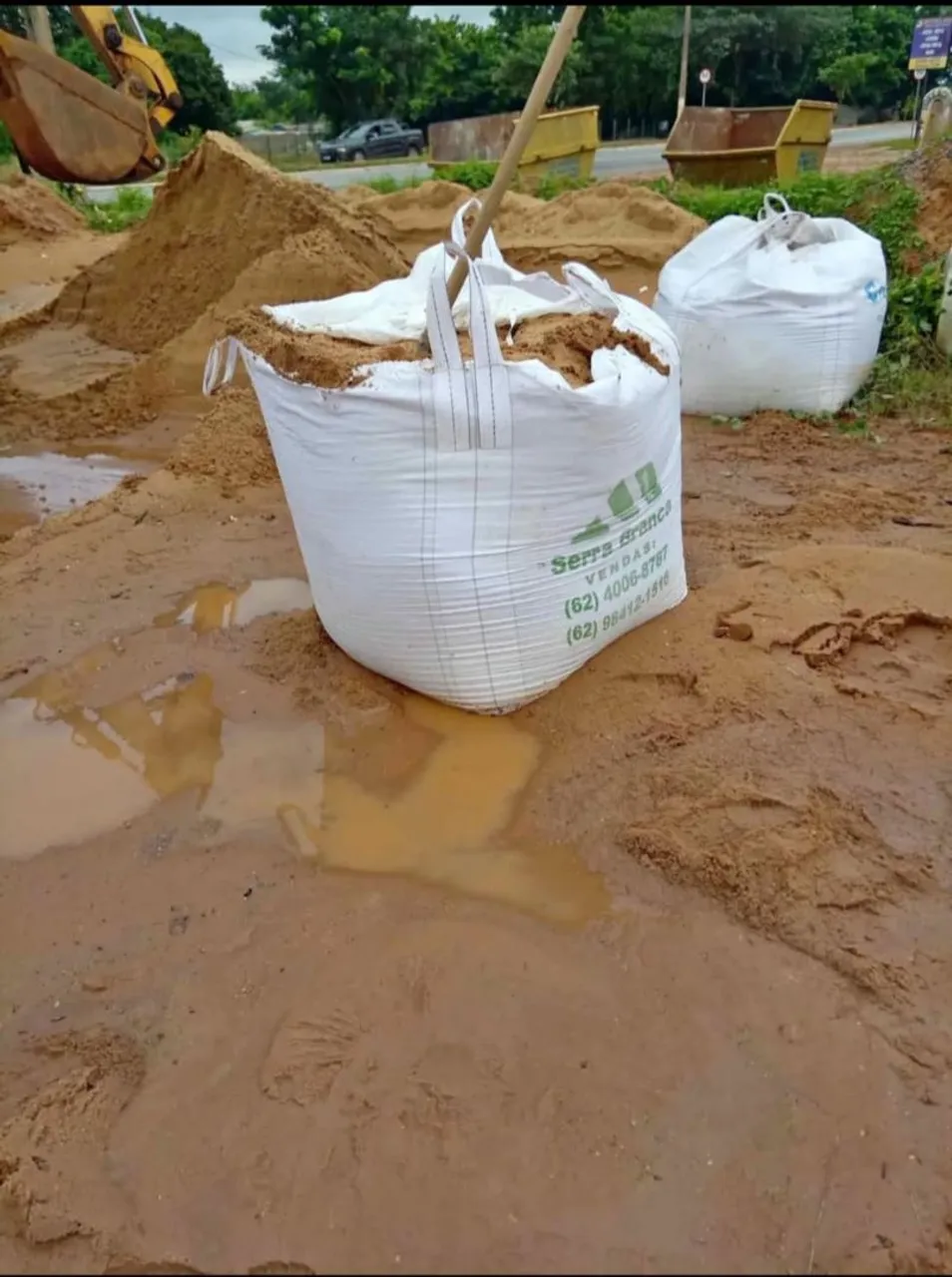 Saco de Areia para Construção - Serra Branca