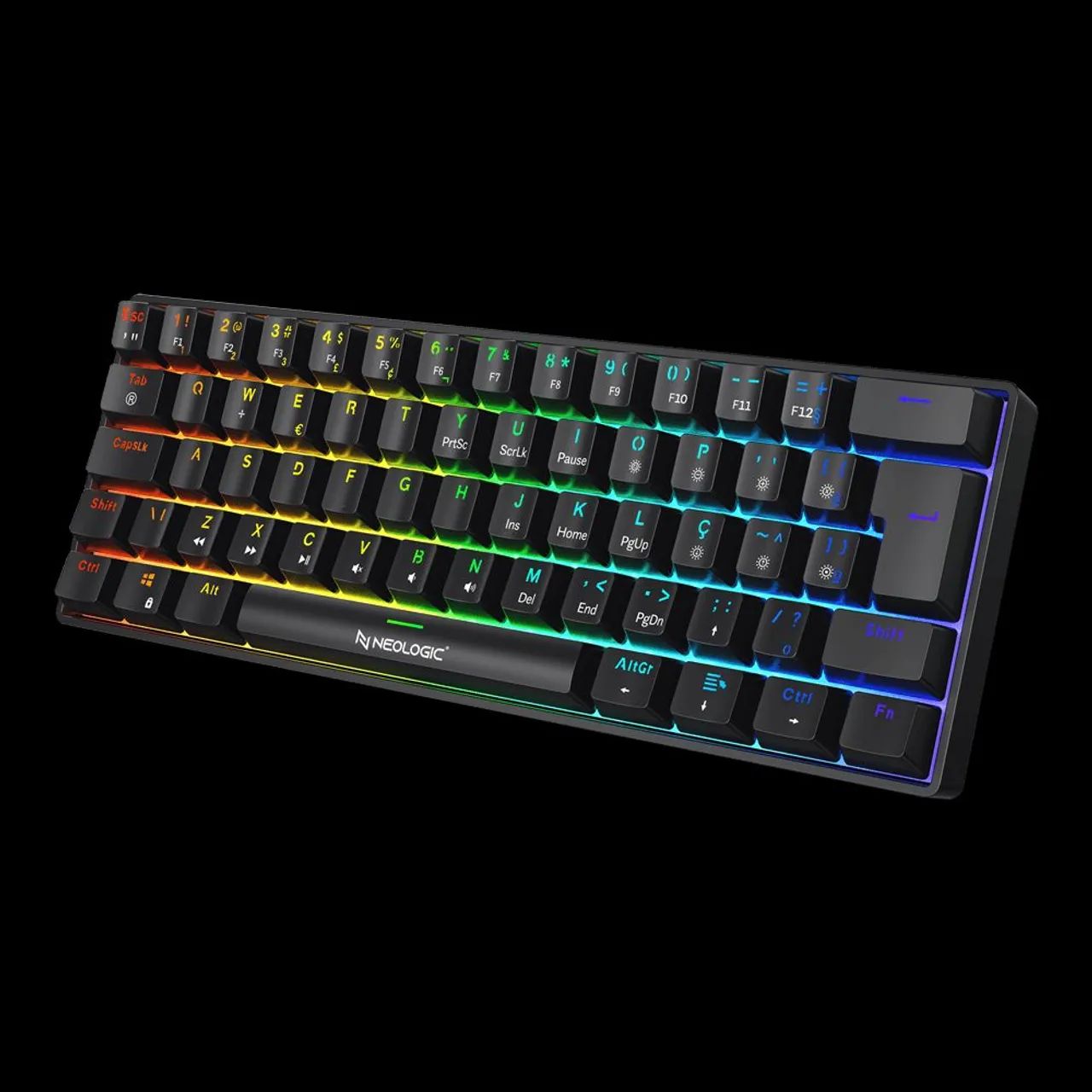 Teclado Gamer Mecânico Neologic Precision Pro Dark Lacrado com Garantia - Foto 2