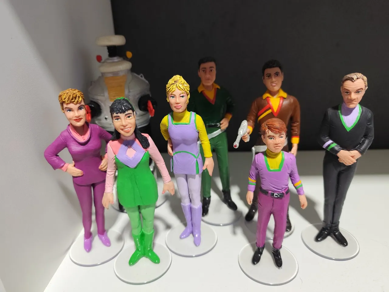 Action Figures Família Robinson - Perdidos no Espaço