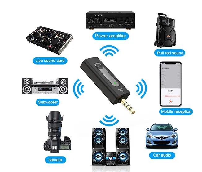Microfone Sem Fio K35 para Câmera e celular (produto novo)s - Foto 4