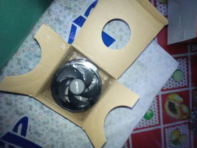AMD Wraith Stealth Socket AM4 4 pinos conector CPU Cooler com dissipador de calor de alumí - Foto 2