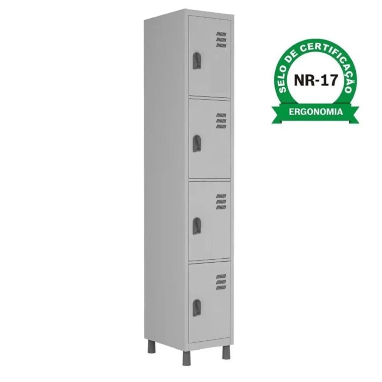 Armário para funcionários 4 portas Novo 