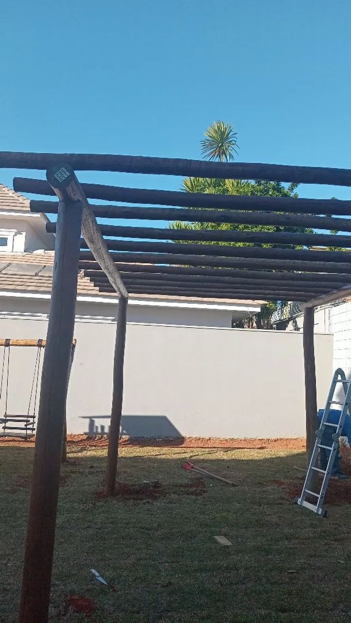 Playground de Madeira Completo e pergolado - Foto 2