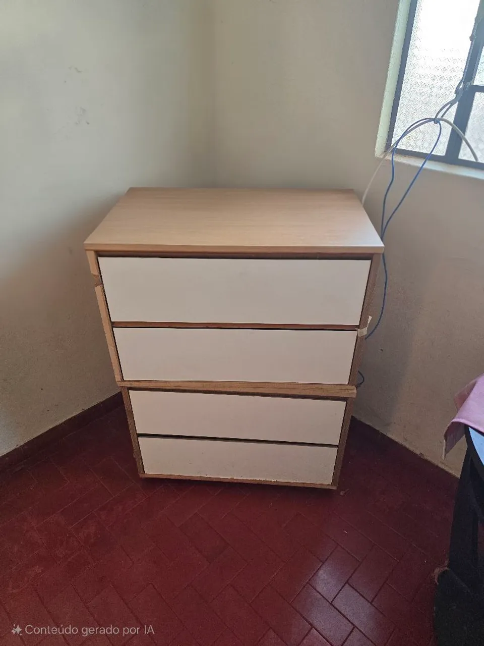 Gaveteiro com design moderno
