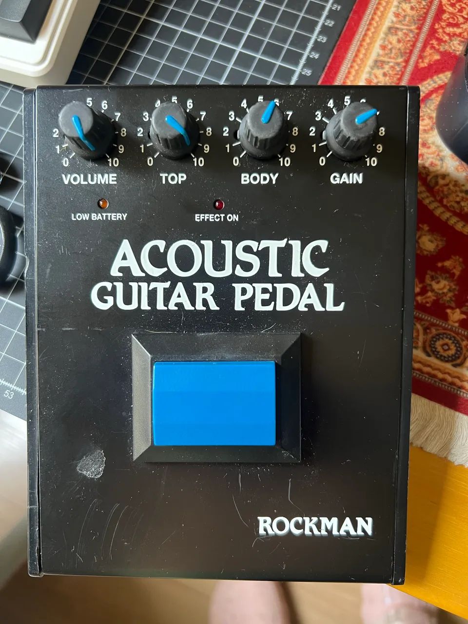 ギター ROCKMAN ACOUSTIC GUITAR PEDAL pedal rockman acoustic guitar pedal - Instrumentos musicais