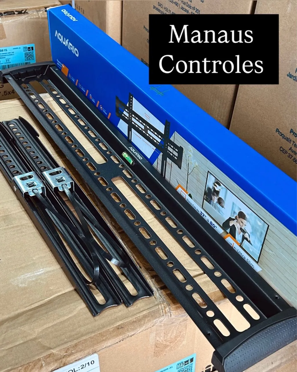 Suporte de Trilho para Tv Ultra Slim 37 - 80 Polegadas