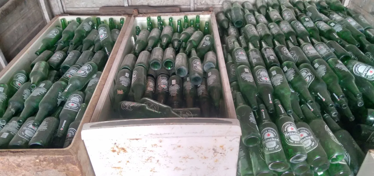 Vendo garrafas Heineken 600 ml