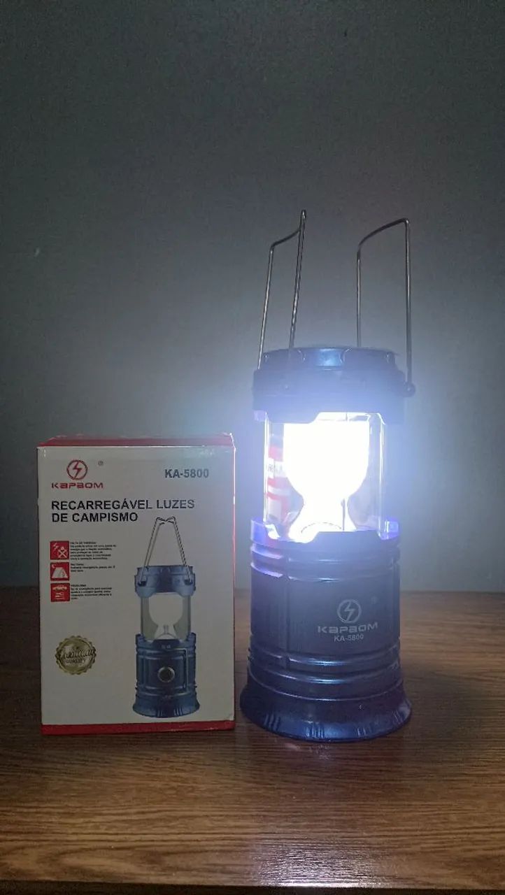 Lanterna Recarregável de Camping KSPOM KA-5800