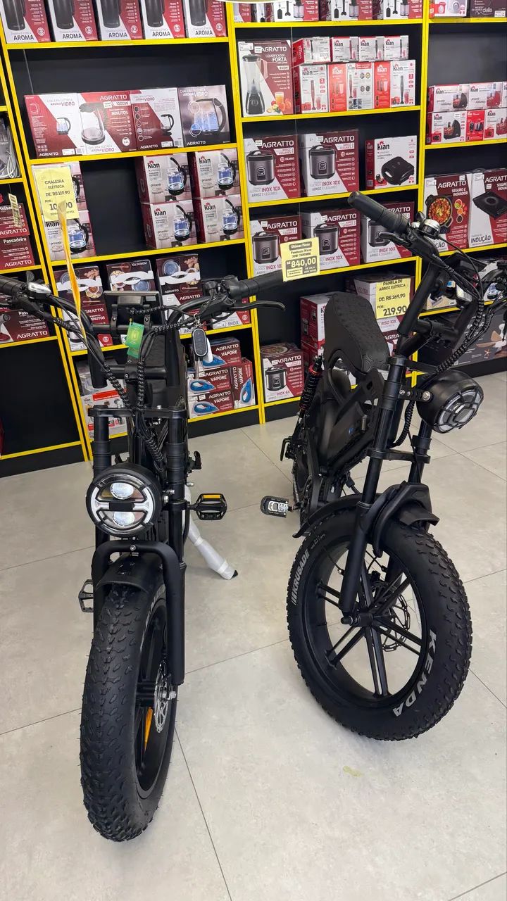 Bicicleta elétrica V8  - Foto 4