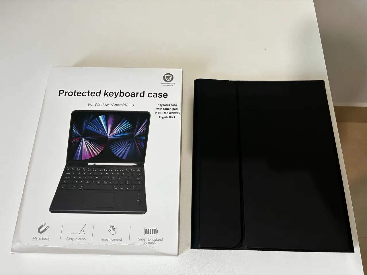 Capa com Teclado para iPad 10 e 11 Geração (A16) - Sem Uso - Foto 5