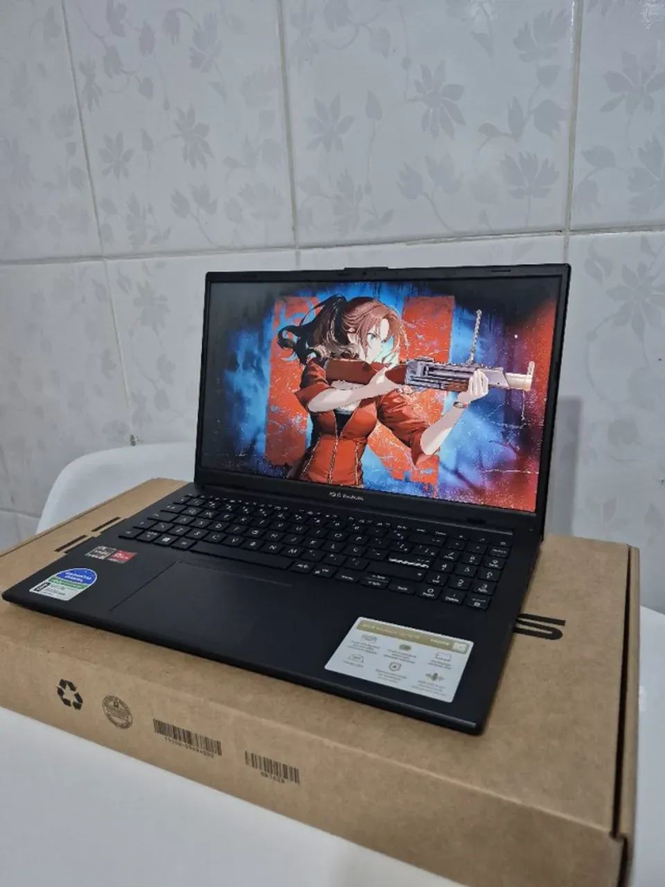 Notebook ASUS Para jogos AMD RYZEN 5 7520U 8GB Ram 512GB SSD - Foto 2