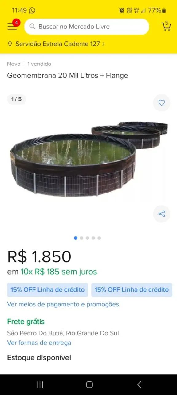 Tanque de geomembrana  - Foto 5