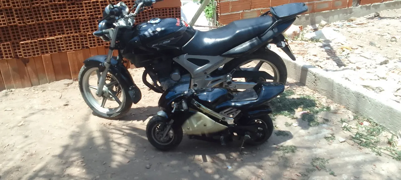 Mini Moto Infantil - Diversão Garantida