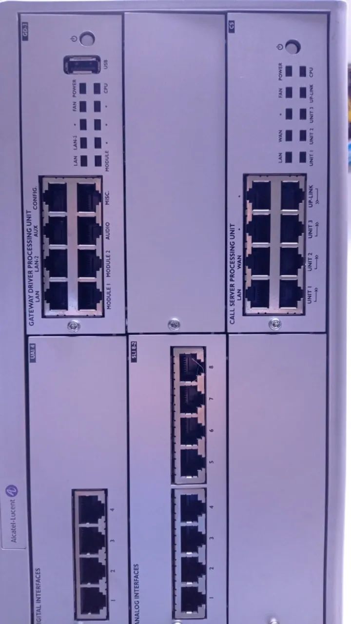 Central Telefônica Alcatel OmniPCX Enterprise - Foto 4