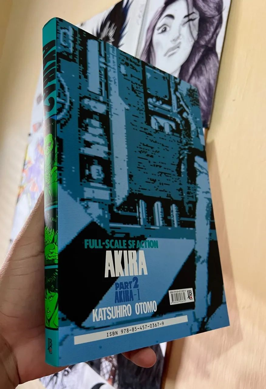 Akira completo 1 ao 6 Katsuhiro Otomo mangá - Livros e revistas