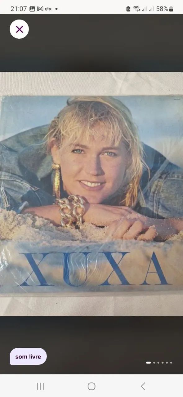 LP Vinil  Xuxa - Som Livre