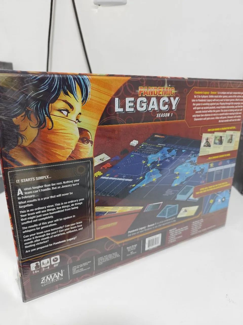 Pandemic Legacy Season 1 - Jogo de Tabuleiro - Foto 2