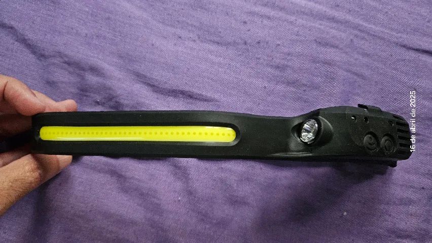 Lanterna de Cabeça Led W689-3 a Bateria Interna Sem Cabo Usb-C! - Foto 3