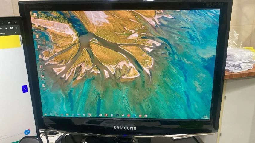 Monitor Sansung Wide Bom Estado 17 polegadas