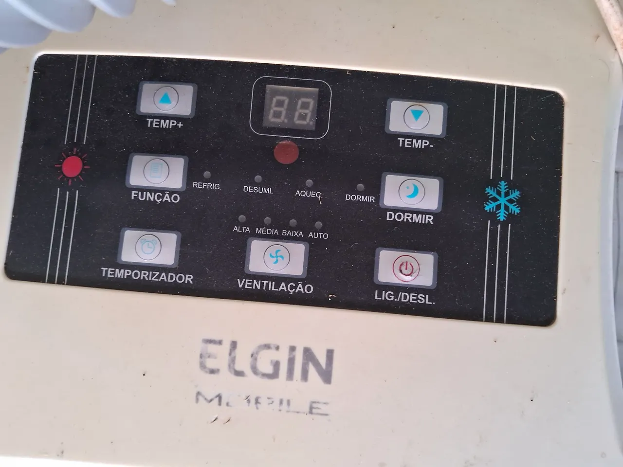 Ar condicionado portátil R$ 450, semi novo