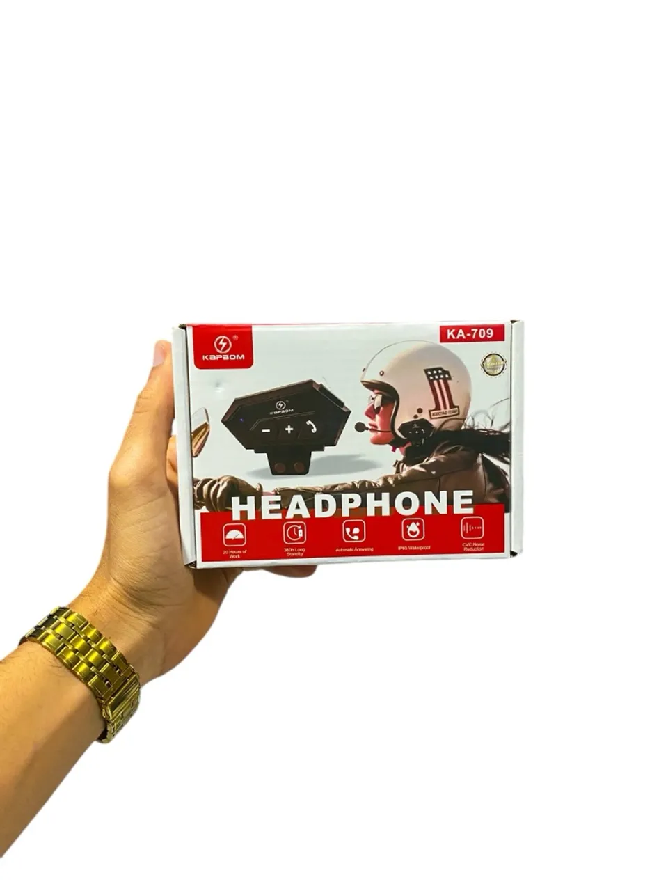 FONE BLUETOOTH DE CAPACETE PARA MOTO