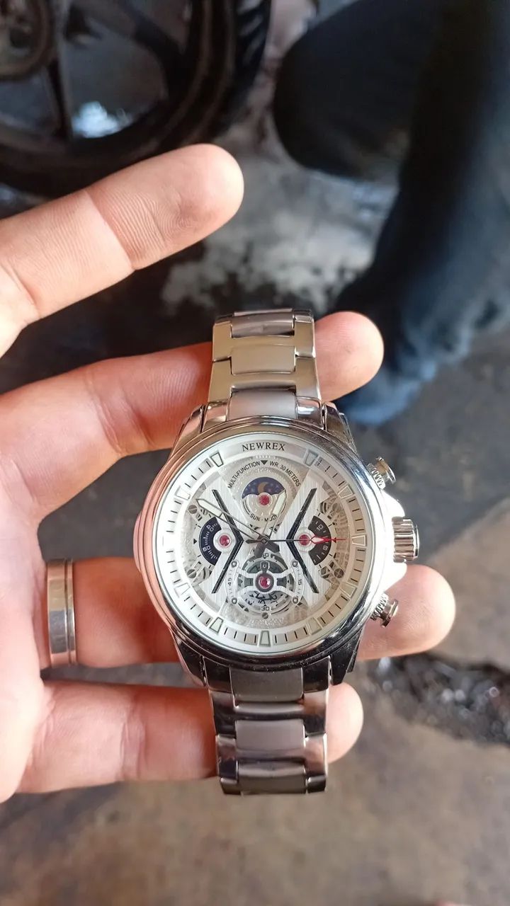 Relógio Newrex Multifunções - Elegância e Precisão