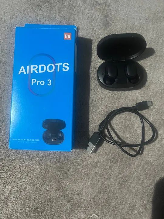 Fone de Ouvido Xiaomi AirDots Pro 3 - Novo