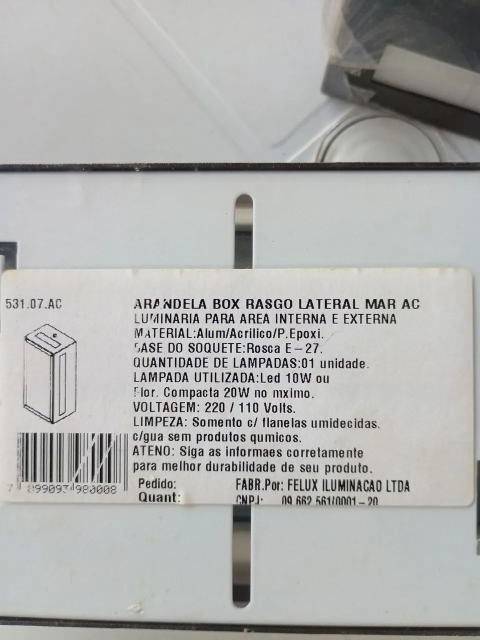 Arandela box externa  - Foto 3