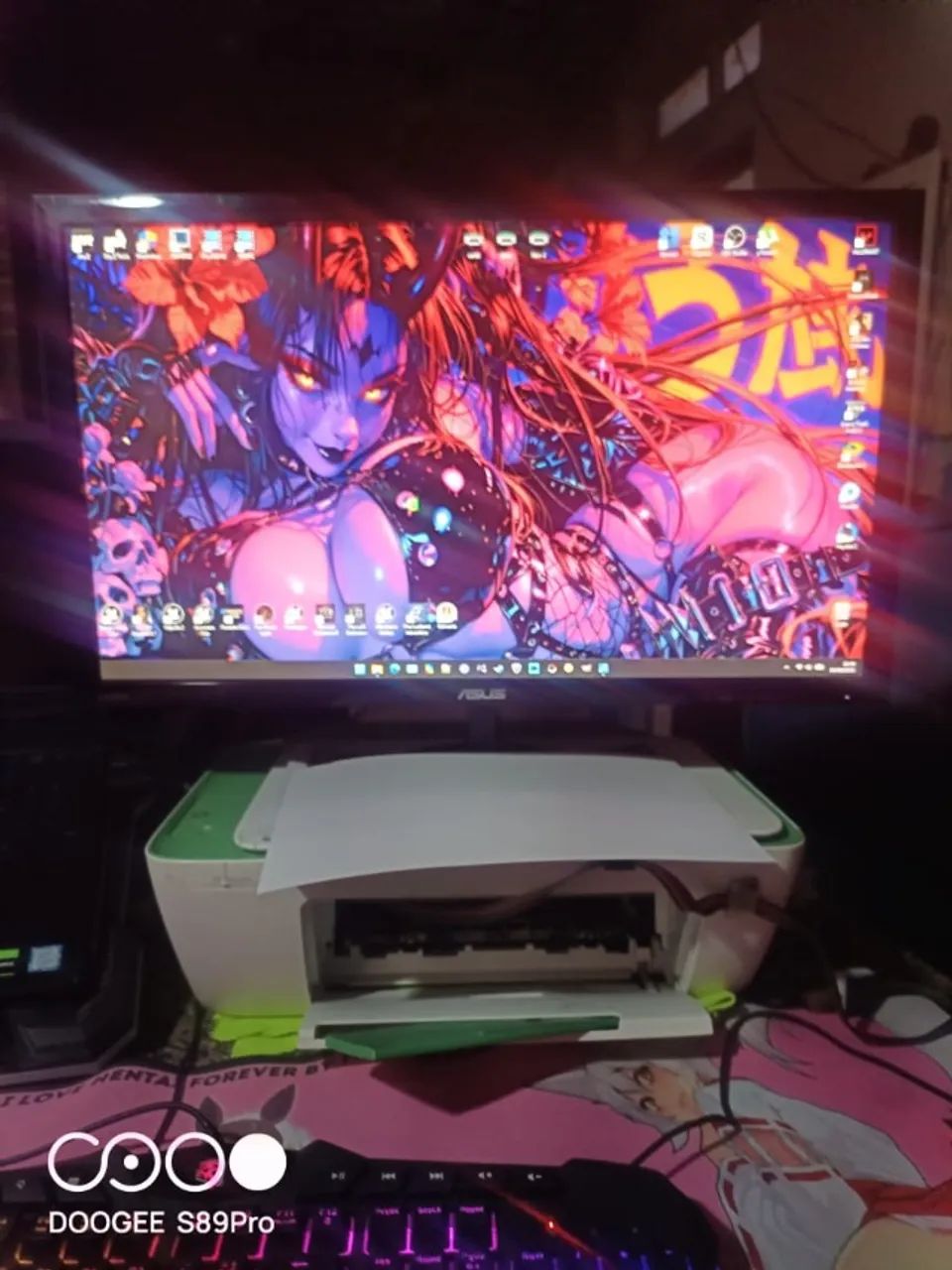 2 Monitores GAMER, EM Perfeito estado! - Foto 3