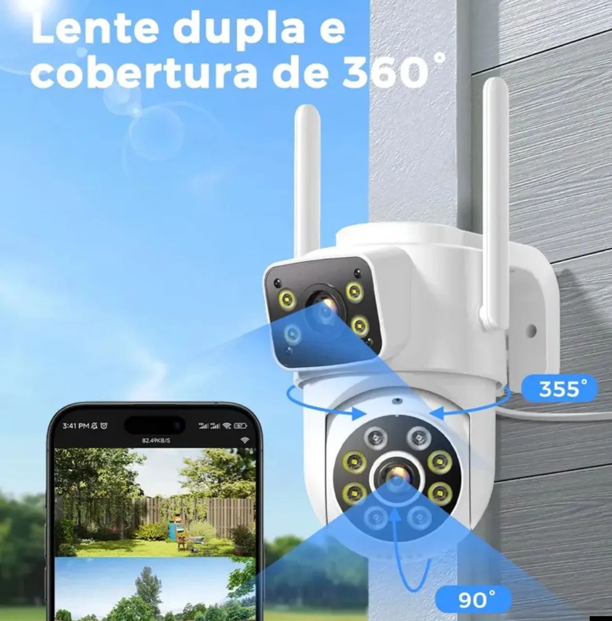 Camera Wi-Fi dupla  - Foto 4