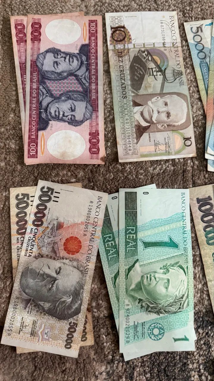 Notas de dinheiro antigas - Foto 4