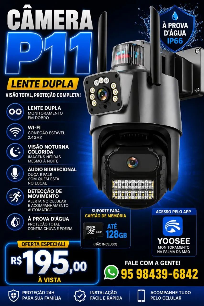 Câmera Wi-Fi p11