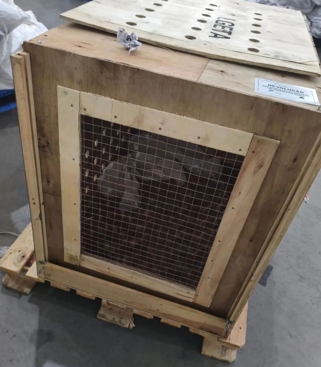 Caixa para transporte cachorro - Foto 2