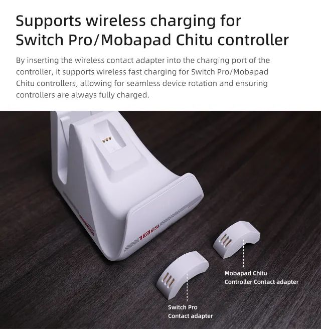 Charging Dock Mobapad A1 Nintendo Switch TV Carregamento Joy-Cons, Pro Controller HDMI USB - Foto 3