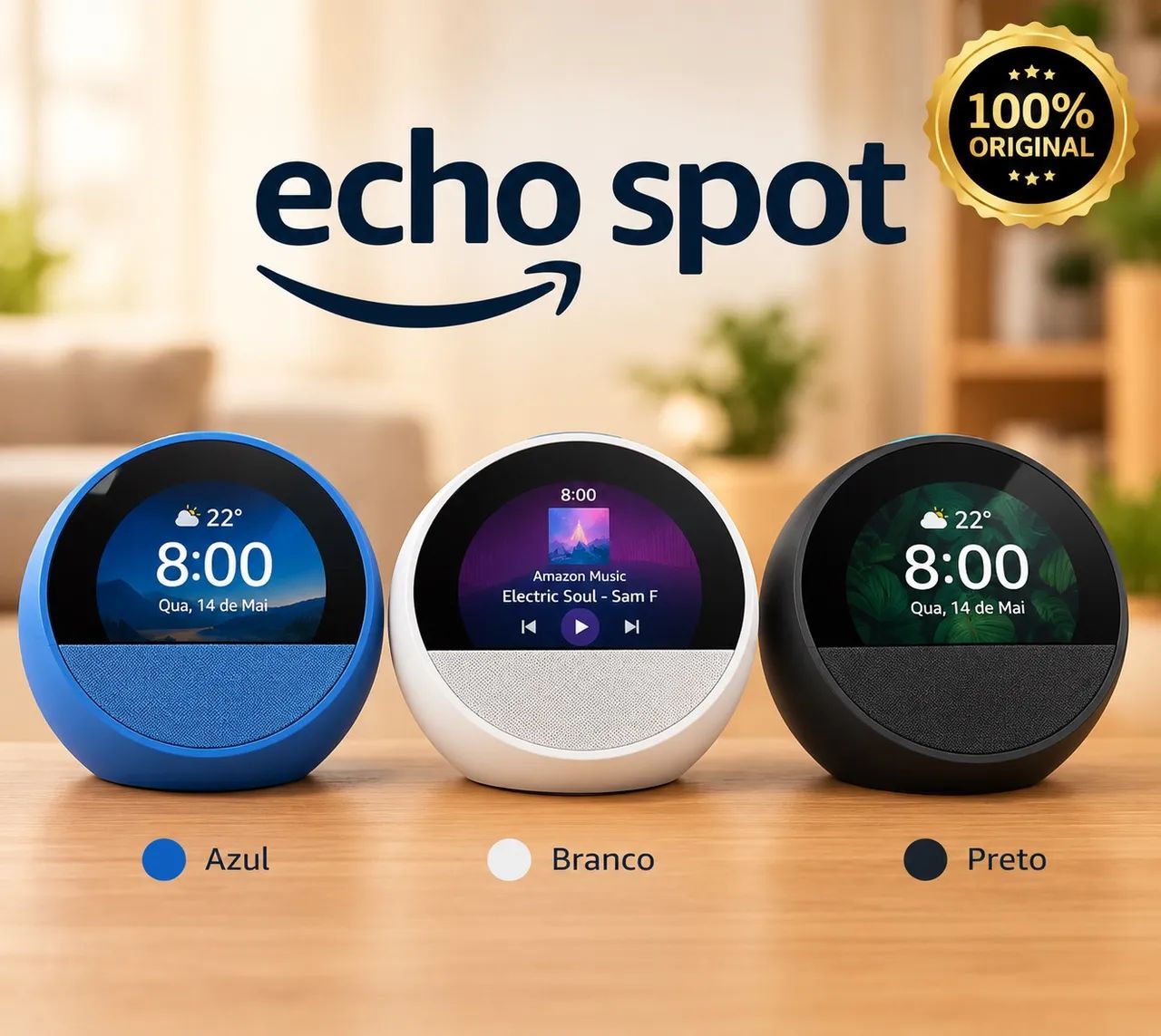 Alexa Echo Spot (Original) - Foto 2