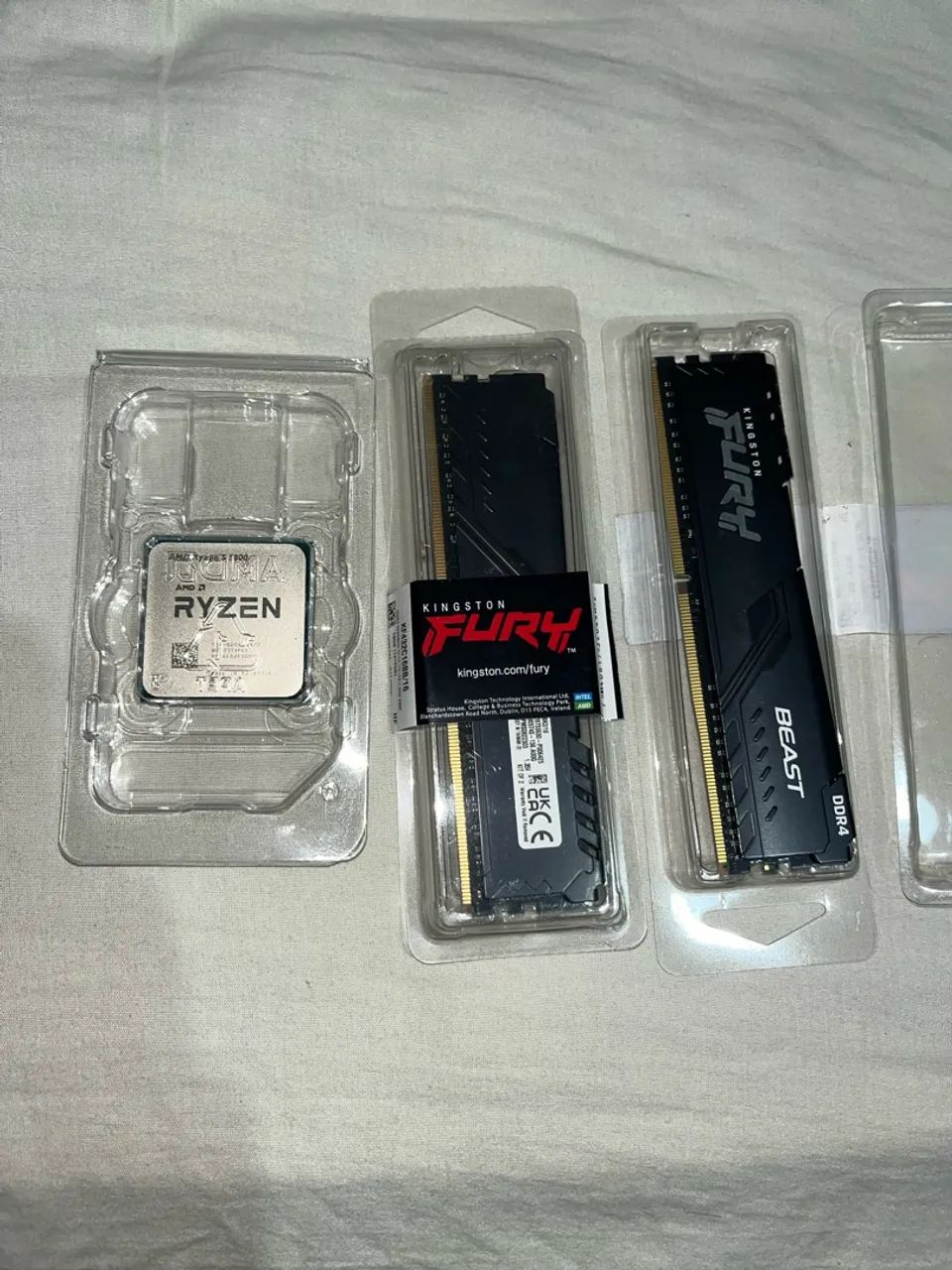 Processador Ryzen + 2 memória RAM 