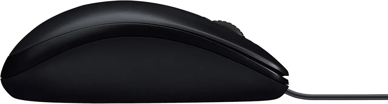 Mouse Logitech M90 Óptico Preto Usb Com Fio Original - Foto 4