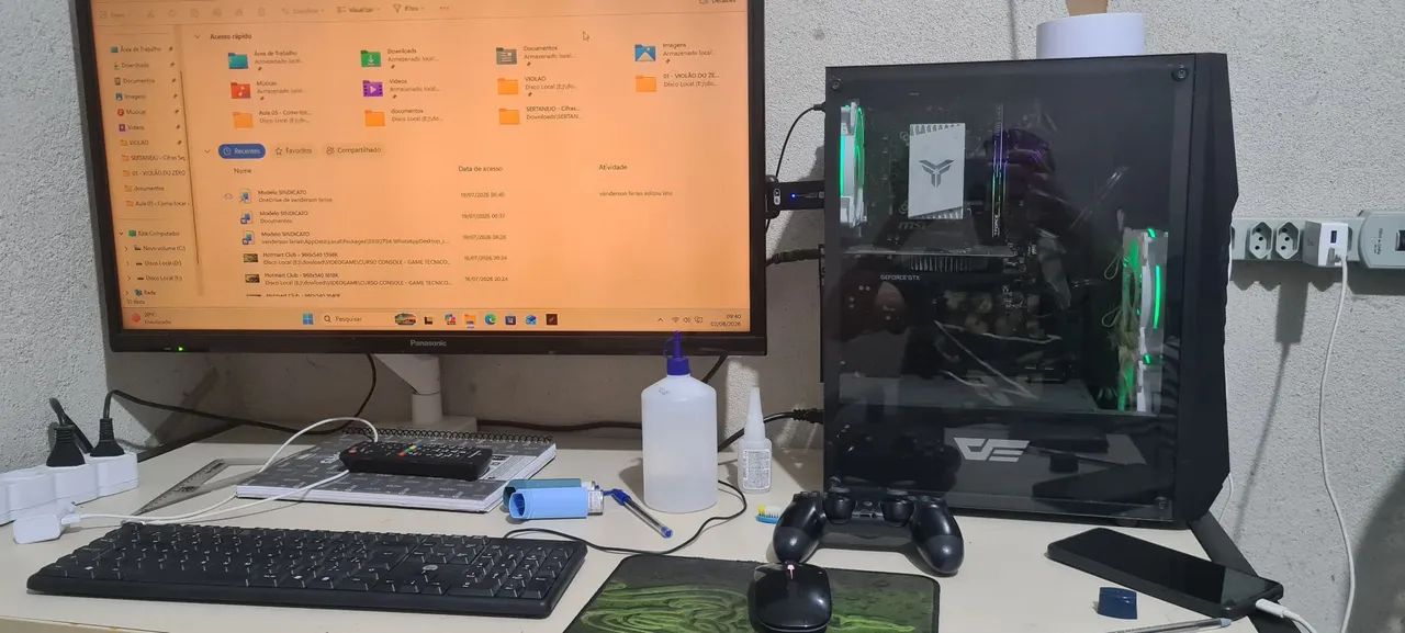 Pc gamer i5 8° geracao com gtx1650 4g - Foto 2