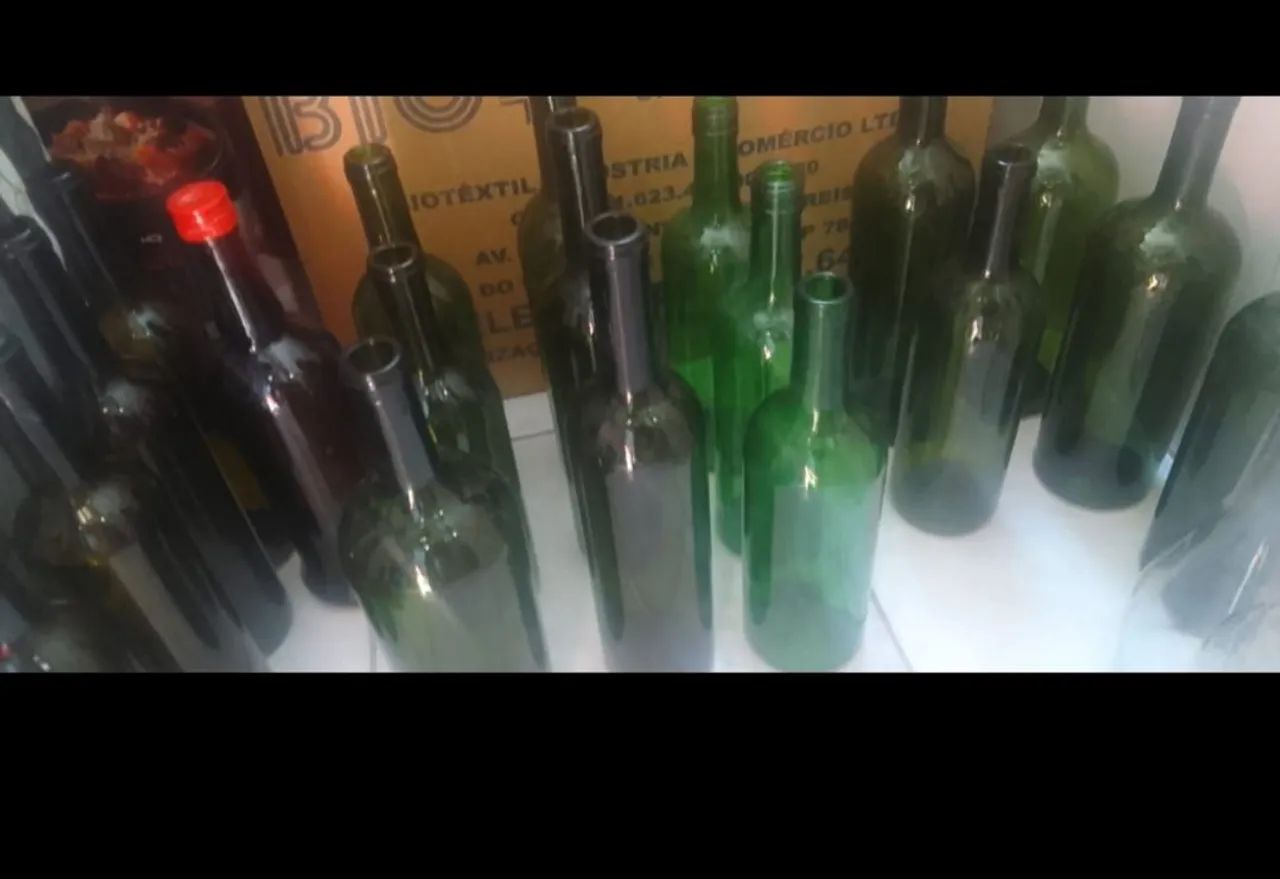 Garrafas para artesanato 