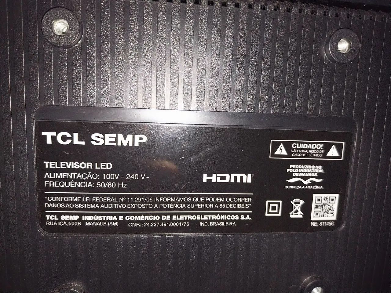 Tv nova, retirada de peças  - Foto 3